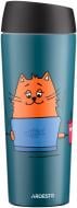 Термочашка Ardesto Coffee time Red Cat 450 мл синяя AR2645CG