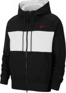 Джемпер Nike M NSW NIKE AIR HOODIE FZ FLC CJ4819-011 р. S черный