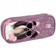 Пенал школьный SP21-662-1 1 отделение органайзер 48087 KITE фиолетовый