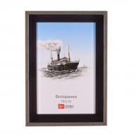 Рамка для фото Арт-Сервіс ЭА-01312 1 фото 10x15 см коричневый с серебристым