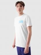 Футболка 4F TSHIRT M2106 4FRSS24TTSHM2106-10S р.S белый