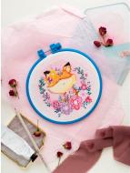 Набор для вышивания крестиком Сны весны AHM-020 150 х 150 мм Абрис Арт