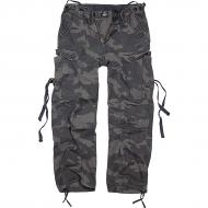 Брюки Brandit M-65 Vintage р. M черный камуфляж