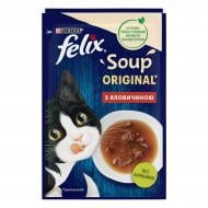 Корм влажный для котов FELIX by Purina Суп с говядиной 48 г