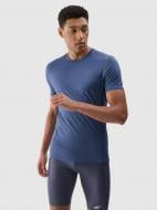 Футболка 4F TSHIRT FNK M1263 4FWSS25TFTSM1263-32S р.S синій