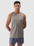 Майка 4F TSHIRT FNK M1261 4FWSS25TFTSM1261-25S р.S серый Майка 4F TSHIRT FNK M1261 4FWSS25TFTSM1261-25S р.S серый