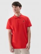 Поло 4F POLO SHIRT M407 4FWSS25TPTSM407-62S р.S червоний
