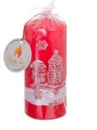 Свеча Цилиндр 70х170 Сова в ассортименте Pako-If