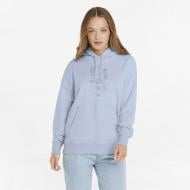 Джемпер Puma Downtown Relaxed Graphic Hoodie TR 53358321 р. L блакитний Джемпер Puma Downtown Relaxed Graphic Hoodie TR 53358321 р. L блакитний