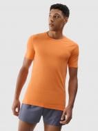 Футболка 4F TSHIRT FNK M1262 4FWSS25TFTSM1262-70S р.S-M помаранчевий