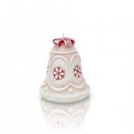 Свеча Звонок Снежинка 80/80 130 г Pako-If