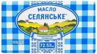 Масло Селянське солодковершкове 72,5% 200 г