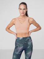Бра 4F SPORTS BRA STAD017 H4Z22-STAD017-65S р.M коралловый