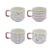 Чашка чайна Vittora Рожеві фіранки 270 мл VT-C-208270 в асортименті