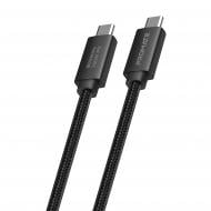 Кабель Promate PrimeLink-C40 USB Type-C to USB Type-C 100W PD 1 м черный (primelink-c40.black) Кабель Promate PrimeLink-C40 USB Type-C to USB Type-C 100W PD 1 м черный (primelink-c40.black)