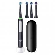 Электрическая зубная щетка Oral-B iO 3 Gifting Edition, черный + дорожный чехол + 3 сменные насадки Электрическая зубная щетка Oral-B iO 3 Gifting Edition, черный + дорожный чехол + 3 сменные насадки