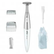 Бикини-триммер Braun Silk-epil FG1100 белый с 4 насадками