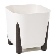 УЦЕНКА! Вазон FRIDA 29х29х28,7 см квадратный кремовый 16 л Lamela (9742417) (УЦ №2878)