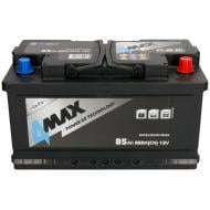 Акумулятор автомобільний 4MAX 85Ah 850A 12V BAT85850R4MAX «+» праворуч (BAT85850R4MAX)