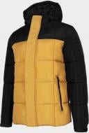 Пуховик мужской зимний 4F JACKET KUMP009 H4Z22-KUMP009-71S р.2XL желто-черный