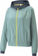 Ветровка женская Puma W FIRST MILE WOVEN JACKET 52321284 р.S бирюзовая