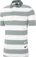 Поло Nike M NSW SWOOSH POLO SS KNT CJ4909-077 р.M серый