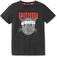 Футболка Puma LIL PUMA Tee 58924801 черный Футболка Puma LIL PUMA Tee 58924801 черный
