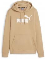 Джемпер Puma ESS LOGO HOODIE 58679783 р.S бежевый