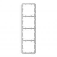 Рамка Frame для четырех розеток или выключателей вертикальная белый 301119 Рамка Frame для четырех розеток или выключателей вертикальная белый 301119