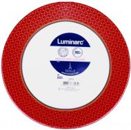 Тарілка обідня Luminarc Soen red 24 см P2273