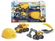 Игровой набор транспорта Dickie Toys Volvo Строители 3729026