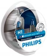 Автолампа галогенная Philips DiamondVision H1 55 Вт 2 шт.(69742428)