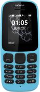 Мобільний телефон Nokia 105 DS New blue Мобільний телефон Nokia 105 DS New blue