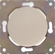 Выключатель одноклавишный HausMark Bela без подсветки кремовый SNG-SWP.RD20MG1W1-CR