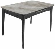 Стол раскладной Bjorn Askold керамика Italy 1200(1600)x800x760мм белый мрамор/черный Стол раскладной Bjorn Askold керамика Italy 1200(1600)x800x760мм белый мрамор/черный