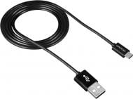 Кабель Canyon USB – microUSB 1 м чорний (CNE-USBM1B)