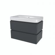 Тумба подвесная Сансервіс Hilton2-80 ант.мат. с умывальником Zen-80 Тумба подвесная Сансервіс Hilton2-80 ант.мат. с умывальником Zen-80