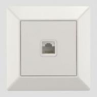 Розетка комп’ютерна HausMark Alta білий SNG-SCP.SQ20MG1PC-WH