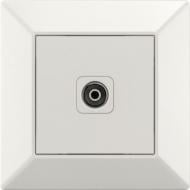 Розетка TV HausMark Alta білий SNG-SCP.SQ20MG1TV-WH