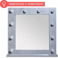 Зеркало косметическое Velista Эгер 700x700 мм бетон Зеркало косметическое Velista Эгер 700x700 мм бетон