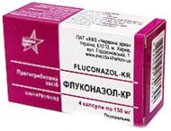 Флуконазол КР №4 капсули 150 мг