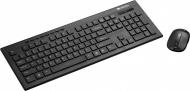 Комплект клавіатура та миша Canyon (CNS-HSETW4-RU) black