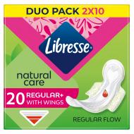 Прокладки гігієнічні Libresse Natural care Normal 20 шт.