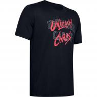 Футболка Under Armour BASELINE TEE QRTLY MANTRA 1351297-001 р.2XL черный