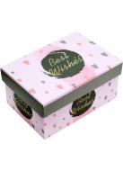 Коробка подарочная прямоугольная Best Wishes 13х9х6,5 см