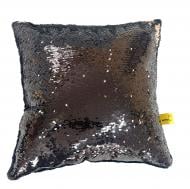 Подушка декоративная блестка 40x40 см черный MeriToys Подушка декоративная блестка 40x40 см черный MeriToys