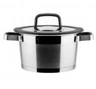 УЦЕНКА! Кастрюля с крышкой Vinzer Moderno Graphite Collection 2,3 л 50072 (УЦ №3386)