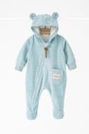 Комбинезон детский для мальчиков Mag Baby велюровый "Lim" р.62 сизый 135631