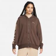 Джемпер Nike W NSW AIR FLC OS FZ HD FB8047-237 р.2XL коричневый Джемпер Nike W NSW AIR FLC OS FZ HD FB8047-237 р.2XL коричневый