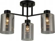 ВІТРИНА! Люстра стельова Sensio Lilit 3x40 Вт E27 чорний ALG-07338/3